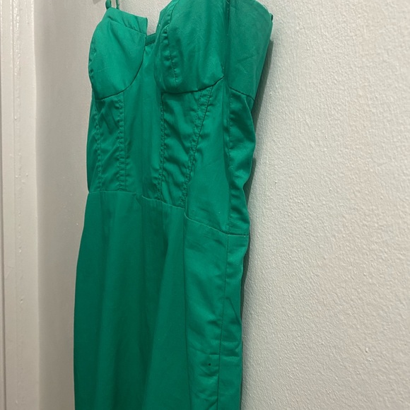 ZARA Green Summer Mini Dress | Size M | NWT💲30 - Picture 9 of 9